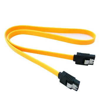 

1pcs 45cm Sata 2.0 7 Pin Data Cables SSD Cable Hdd Hard Disk Drive Cord Line With SATA7P Data Cable Straight Hard Drive Cable