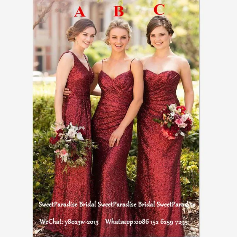 Шикарные платья подружки невесты, расшитые блестками, vestido de festa,, Длинные вечерние платья для гостей на свадьбу для женщин