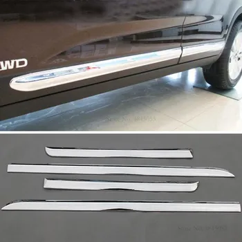 

AITWATT For Kia Sorento 2009-2013 ABS Chrome Side Door Body Moulding Trim Molding Strip Liner Protector Cover Car Styling 4Pcs