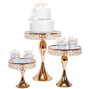

3pcs-12pcs cake stand suit fruit tray wedding party peral 2 tiers cupcake stand