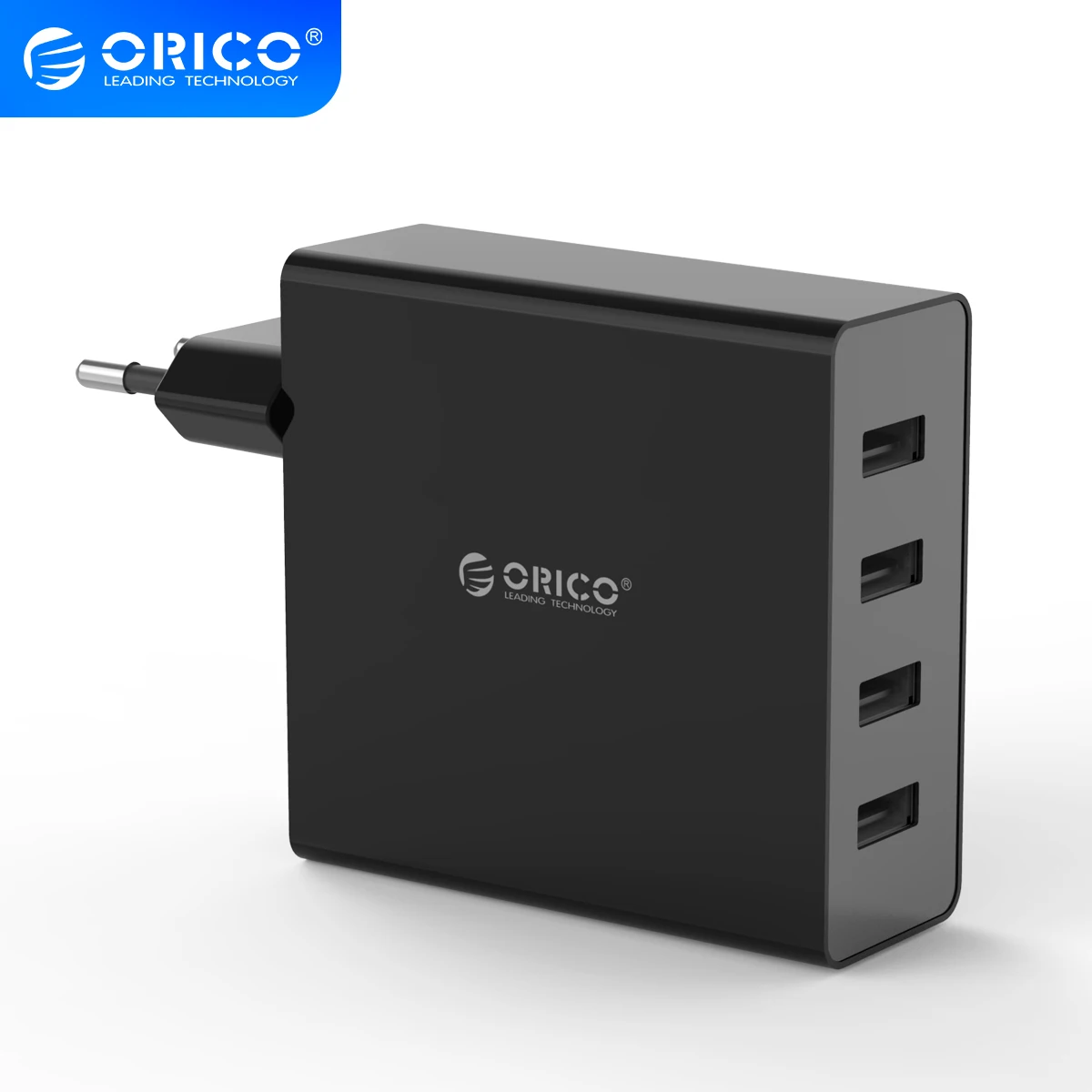  Сетевое зарядное устройство ORICO с 4 USB портами, 30 Вт, 5 В, 2,4 А  4 