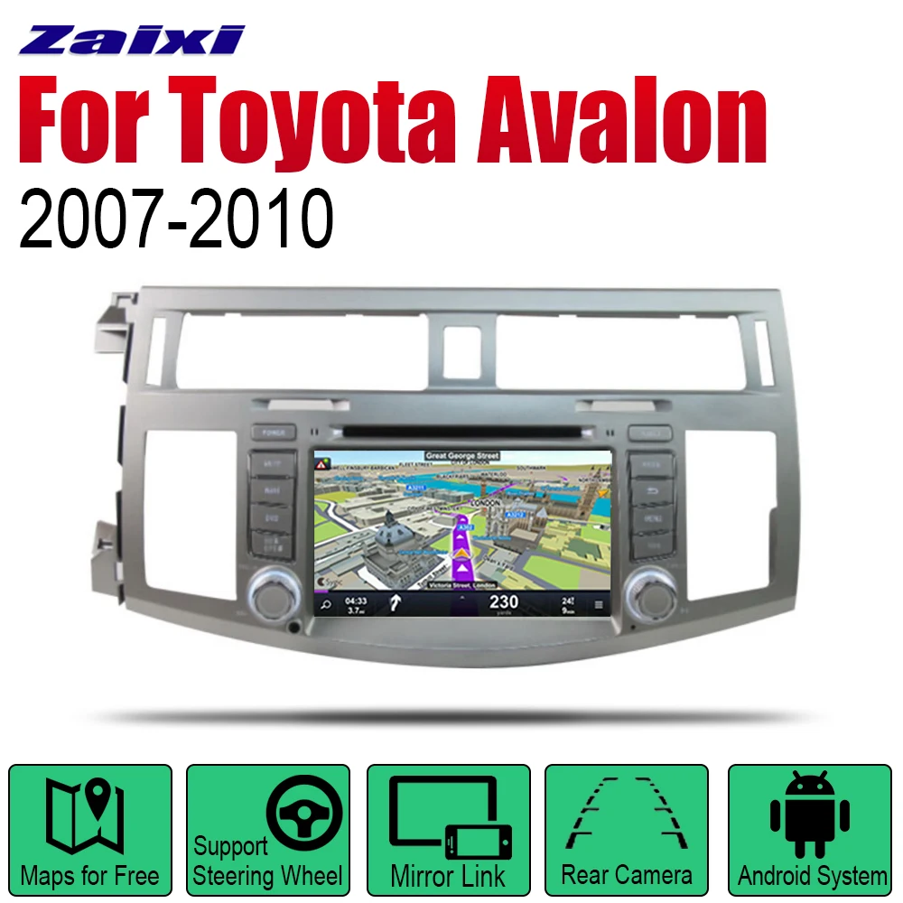 Автомобильные аксессуары для Toyota Avalon 2007 ~ 2010 2din Android мультимедийный DVD-плеер