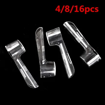 

Practical 4/8/16pcs Travel Electric Toothbrush Head Protective Cover Case Cap Keep Dust Out Protective Cap Toothbrush Holders