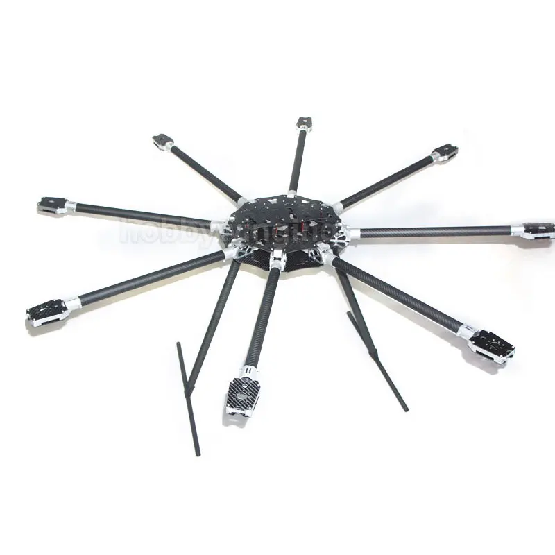 FPV CNC Aluminum Folding 1300mm Carbon Fiber UAV Octacopter Frame Kit | Игрушки и хобби