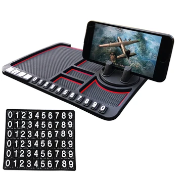 

Multifunctional Car Anti-Slip Mat Auto Phone Holder NonSlip Anti Slide Dash Phone Mount Silicone Car Pad Mat