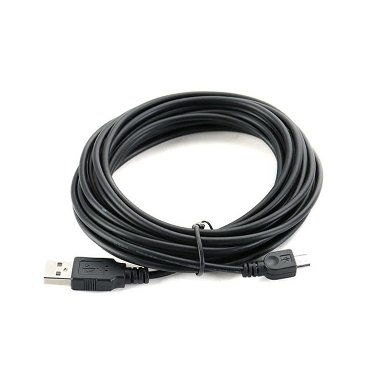 

High Quality 5M Micro USB Charging Data Cable Adapter for Samsung Phone Black For LG xiaomi For Car Adapter Extension Cable