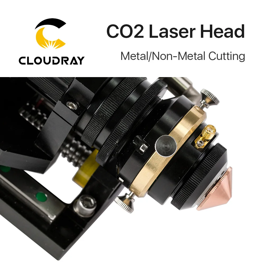 Cloudray 150-500 Вт CO2 лазерная режущая головка металлическая Неметаллическая гибридная автоматическая фокусировка