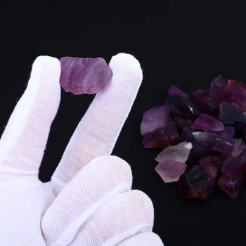 

Natural Purple Fluorite DIY Jewelry Raw Materials Crystal Ore For Necklace Bracelet Stones Decoration Crafts