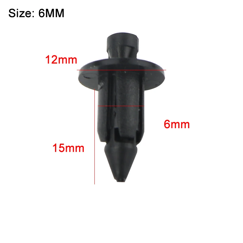 20 PCS Plastic Push Rivet Fairing Clips Fastener for Kawasaki Honda Yamaha Suzuki Ducati Aprilia Triumph KTM Cagiva