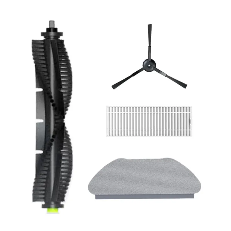 Enhanced Cleaning Replacement Kit: High-Performance Brushes, Filters, and Mop Cloths for Robotic Vacuum Cleaners