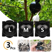 3Pcs Plant Rooting Ball Grafting Root Growing Box Reusable High Pressure Nursery Box Air Layering Propagation Kit For Garden