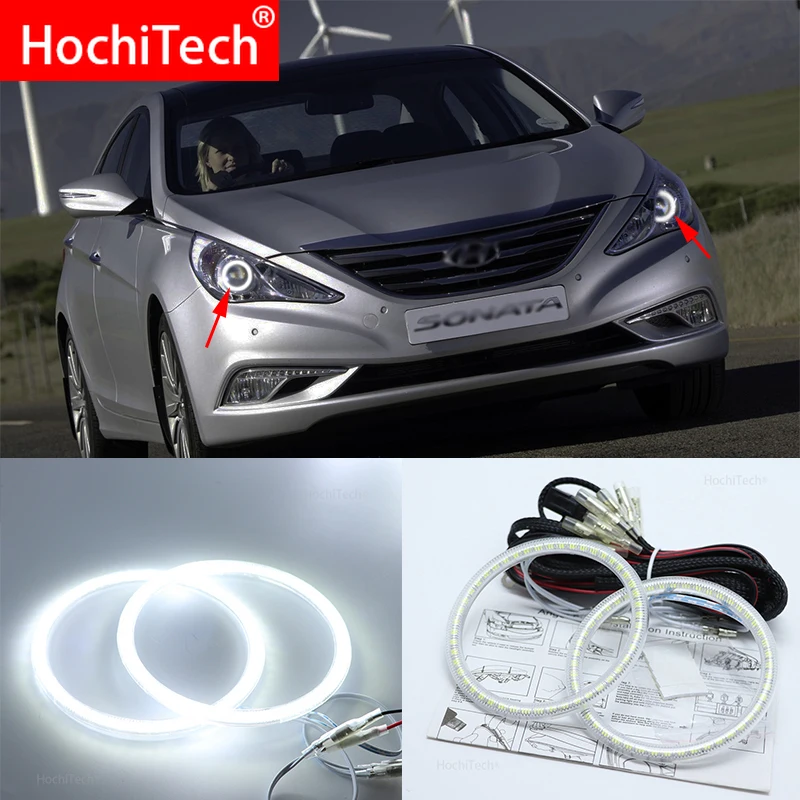 Супер яркие белые дневные ходовые огни 2009 SMD для Hyundai Sonata i45 2014-3528 DRL | Автомобили и