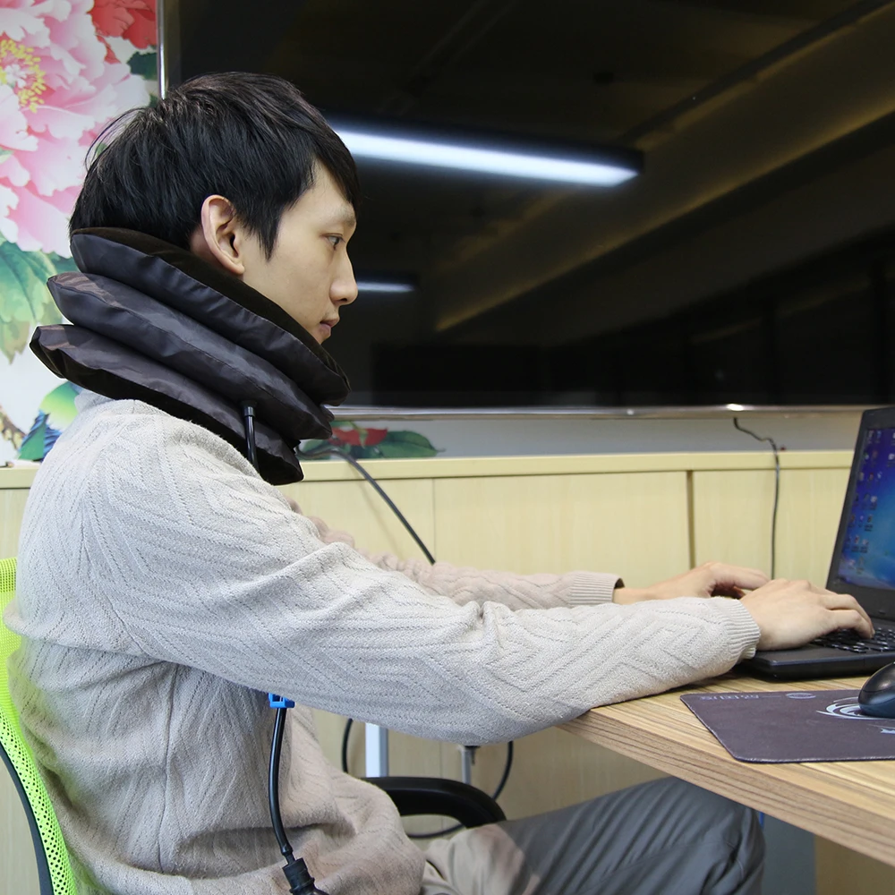 Надувное устройство для массажа шеи растяжки облегчения боли в плечах рельефная