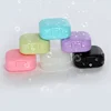 Candy Color Portable Soap Plastic Holder Travel Supplies Square Bathroom Accessories Soap Storage Container Soap Dish ► Photo 3/5