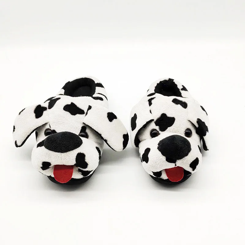 Cute Animal Slipper For Women Girls Fashion Kawaii Fluffy Winter Warm Slippers Woman Cartoon House Slippers Funny Shoes Dog
