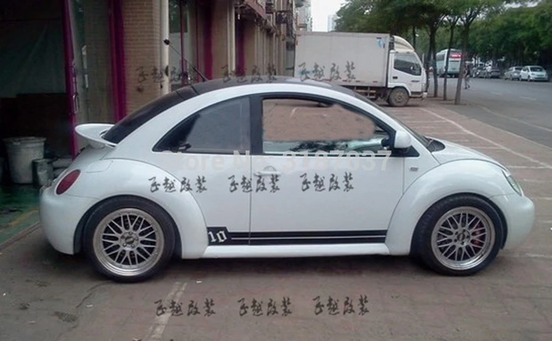 Спойлер для Volkswagen Beetle 1998 2010 FRP стекловолокно Неокрашенная фоторамка багажника