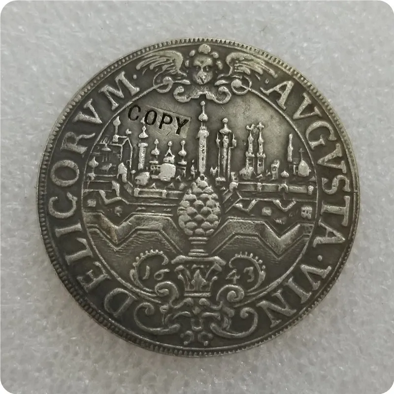 1641,1642, 1643,1645 Германия 2 Thaler COPY - Цвет: 1643