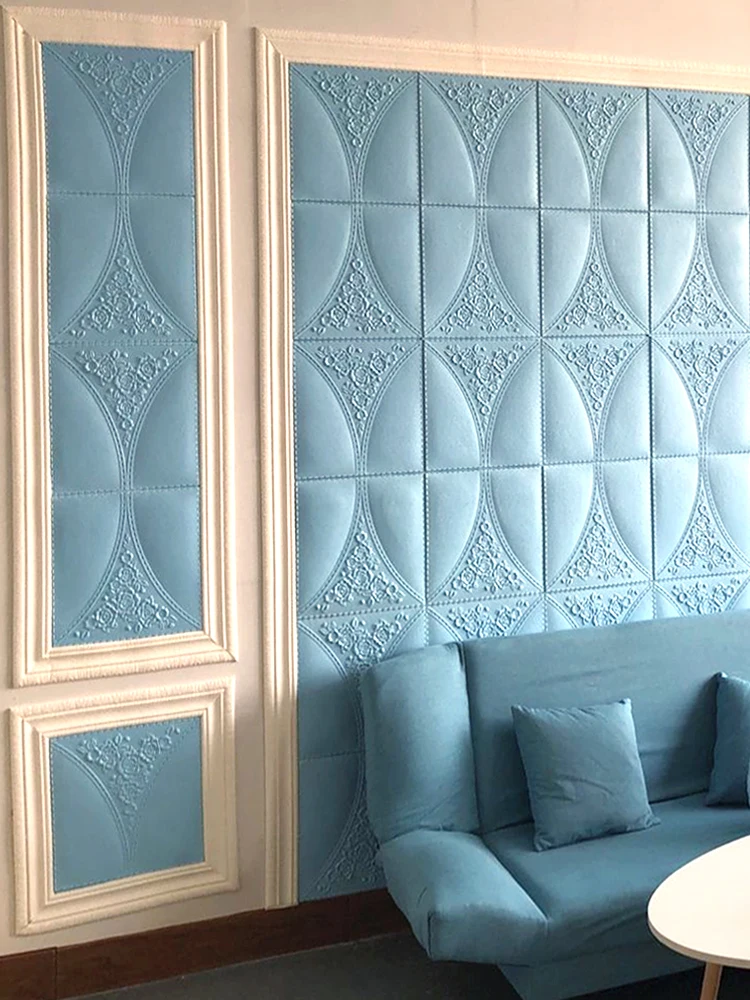 3d stereo wall sticker bedroom bedside living room tv background wall soft bag decorative self-adhesive wallpaper 70*70cm 3d stereo wall sticker bedroom bedside living room tv background wall soft bag decorative self-adhesive wallpaper 70*70cm