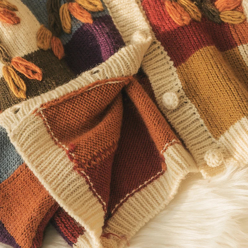 Winter Cardigan Sweater Women Tender Vintage