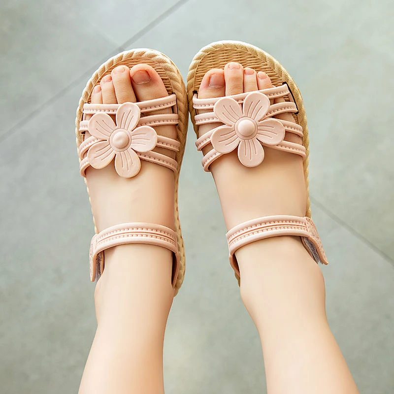 zapatos de princesa para niña pequeña, novedad de verano para niña Sandalias