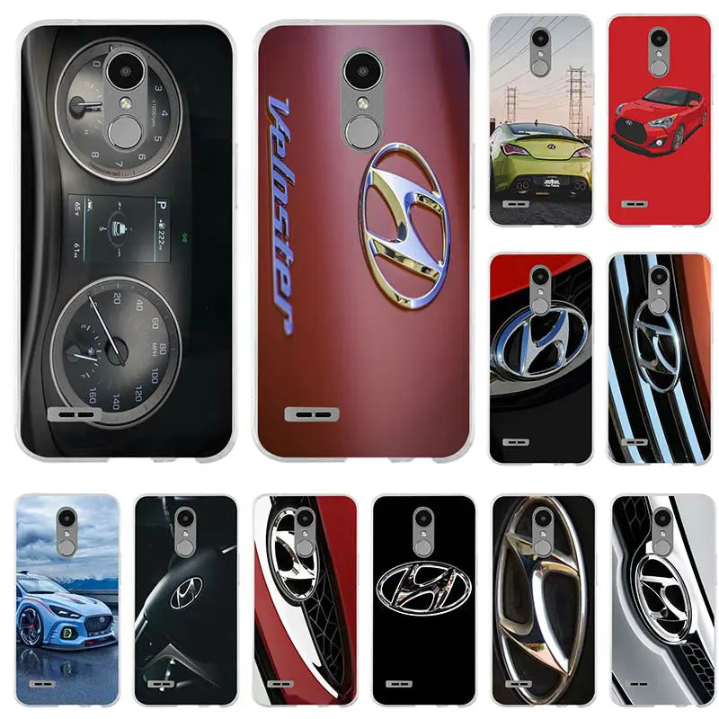 Hot Skin Hyundais Logo Soft TPU Silicone Mobile Phone Cases for LG G2 G3 Mini G4 G5 G6 K4 K7 K8 K10 2017 V10 V20 V30 Nexus 5X |