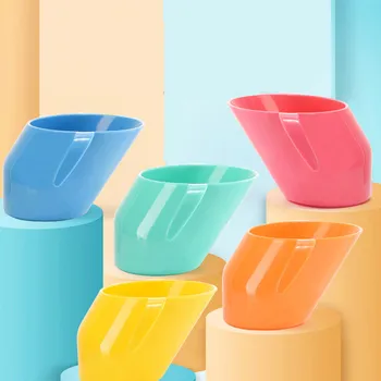 

Baby Insulation Oblique Mouth Cup/ Leakproof Infant Learning Drinking Cups /Tumble Resistant Baby Drinking Cups Dropshipping