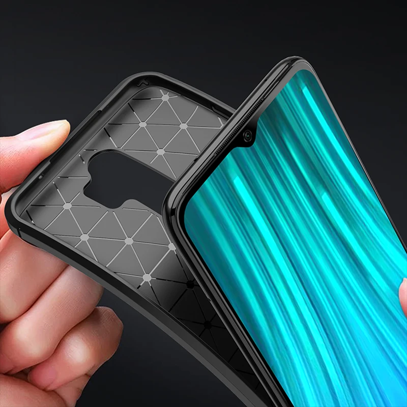 Чехол на redmi note 8 Pro задняя крышка для xiaomi ksiomi note8 not 8pro защитные аксессуары мягкий матовый ТПУ бизнес xiomi