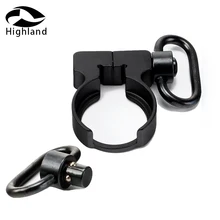 Тактический QD переходник шарнирного соединения Торцевая Пластина переходник шарнирного соединения крепления для охоты. 223/5. 56 карабины AR15 M4 винтовка