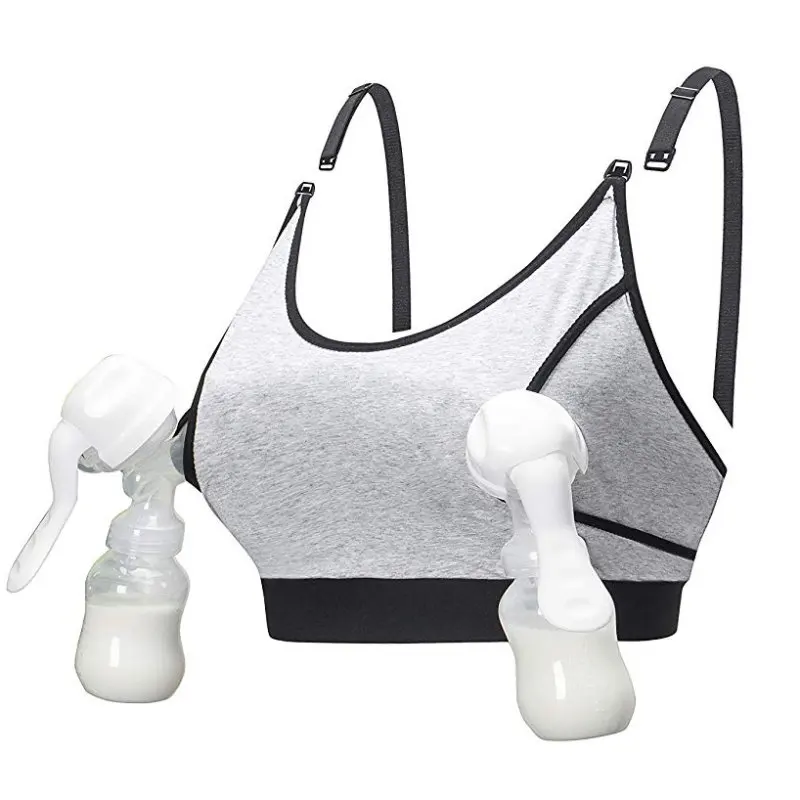 Nursing Bra Hands Free Breast Feeding Pump Pumping Breastpump Maternity Nursing Bra High quality