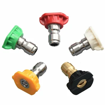 

4350 PSI High Pressure Washer With 5 Spray Nozzles For Car Motorcycle Bicycles Lower Pressure Brick Cleaning