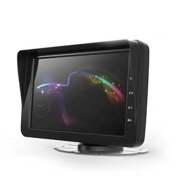 

TR-701 7-inch truck central control desktop dual lens driving recorder Dash Cam 1080P Mirror new For car Dvr Camera