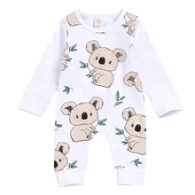 Koala/комбинезоны для новорожденных; Ropa Bebe; одежда для маленьких мальчиков и девочек; одежда для малышей; комбинезон детский костюм детский комбинезон