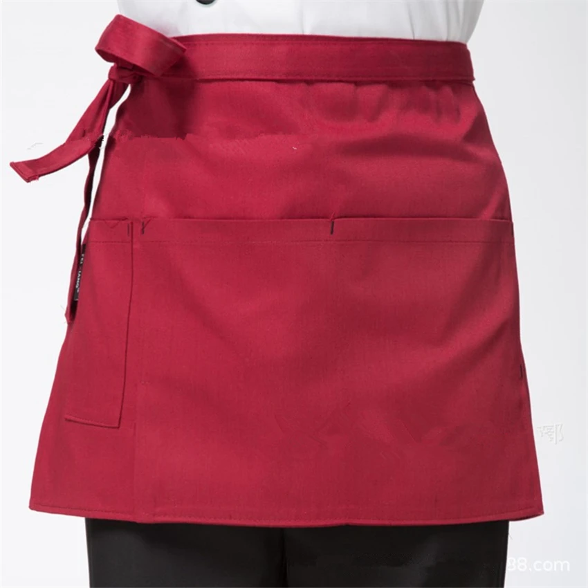 11Style Work Wear Uniforms Chef Apron Restaurant Kitchen Women Men Waitress Cook Clothing Food Service Accesories Aprons