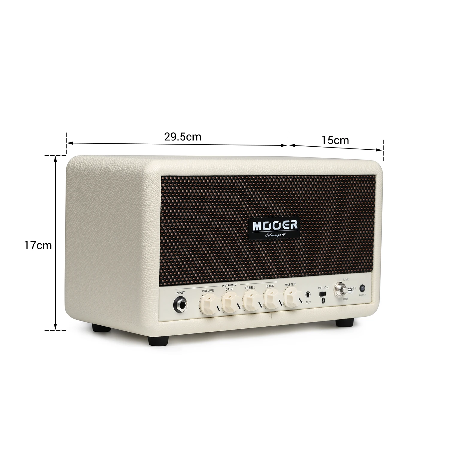 MOOER SilverEye 10 Настольный Setero HiFi Bluetooth инструмент для громкоговорителя гитарный бас-усилитель для гитары