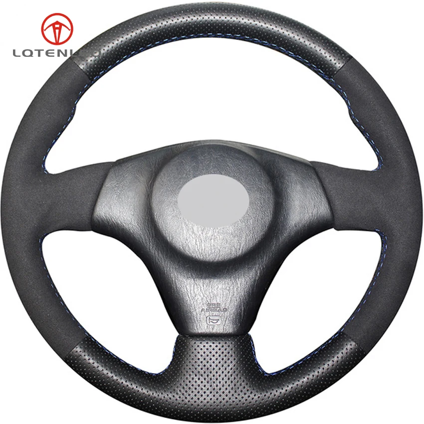 LQTENLEO черная замшевая кожа искусственная для Toyota RAV4 Celica IS200 IS300 1998-2005 Corolla Matrix MR2