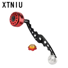 XTNIU Высокое качество алюминиевый сплав Рыболовная ручка 8*5 мм Размер отверстия s-образная металлическая ручка рыболовные снасти инструмент