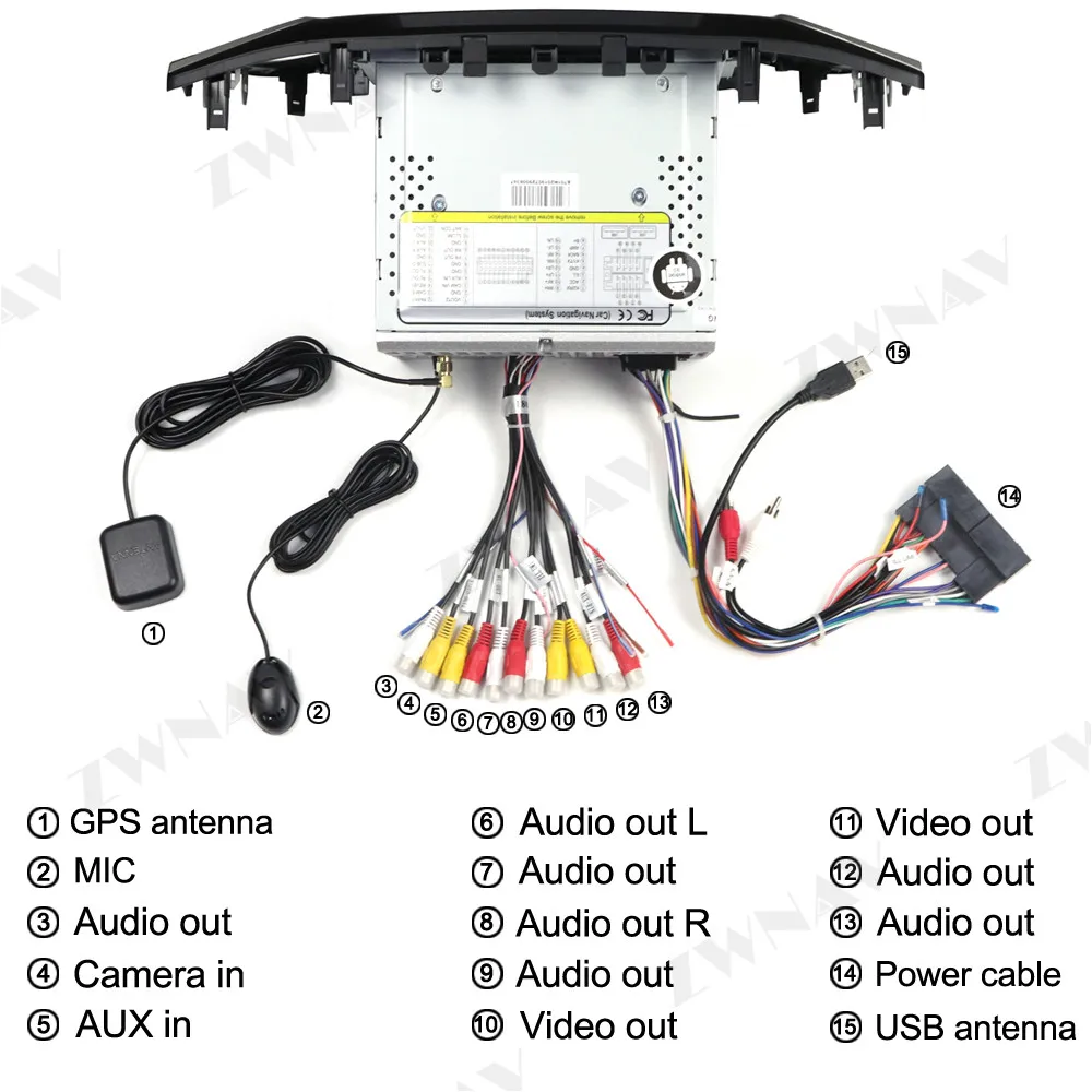 Best DSP Android 9.1 Car GPS Navigation CD DVD Player For Hyundai ix25 2014+ Auto Stereo Radio Multimedia player Head Unit recorder 15