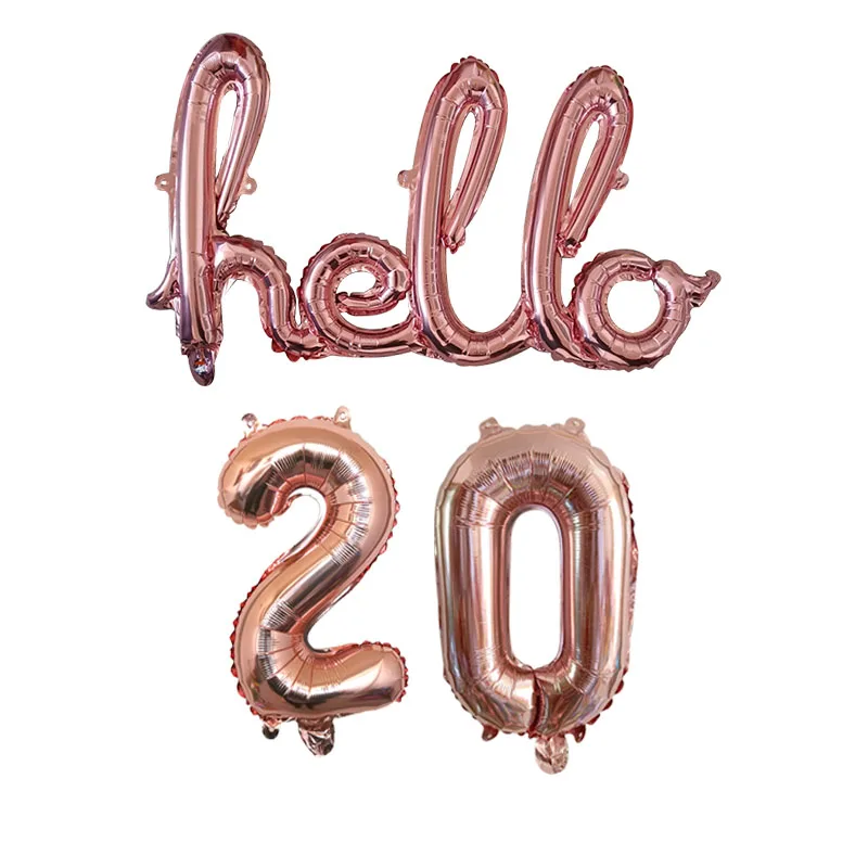 Rose Gold Milestone Celebration Balloons: Elegant Party Decor
