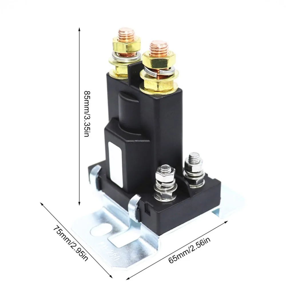12 V/24 V 500A автомобиля Универсальный стартер на включение/выключение Мощность переключатель двойной Батарея изолятор Реле Переключатель автомобильное реле