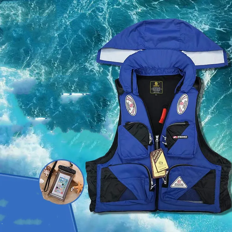 Большая плавучесть Fly Fishing Vest Pack для мужчин/женщин с карманами фотосъемки на