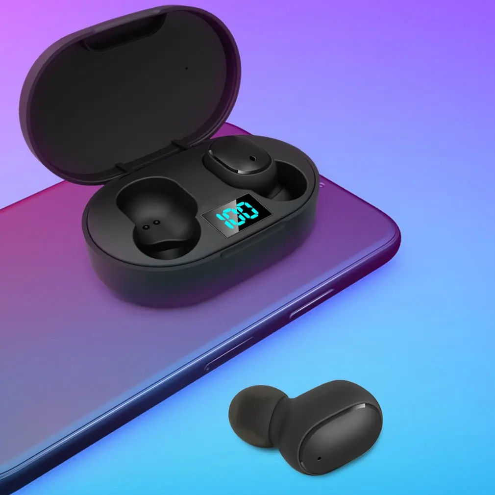 

E6S Wireless Headset Stereo Sports Mini Headset In-Ear Wireless Connection Hi-Fi Sound Quality