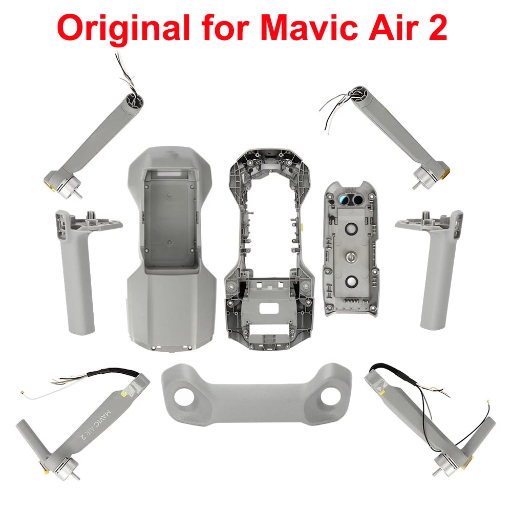 Оригинальный Корпус Корпуса DJI Mavic Air 2 средняя рамка нижняя крышка верхняя