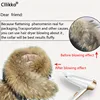 2022 100% Natural Jacket Fur Collar Real Raccoon Fur Women Scarves Winter Coat Female Neck Cap Long Warm Genuine Fur Scarf 2