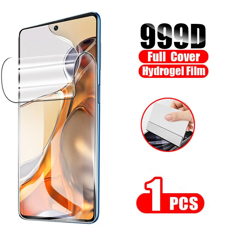 Hydrogel Film For Xiaomi 11T Pro Camera Tempered Glass Xaomi Xiomi Mi 11 T Mi11T 11TPro T11 Screen Protector Cover Protective mobile phone cases with card holder Cases & Covers