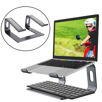 

For Desk Riser Heat Dissipation Aluminum Alloy Universal Accessories Computer Support Laptop Stand Detachable Reduce Fatigue