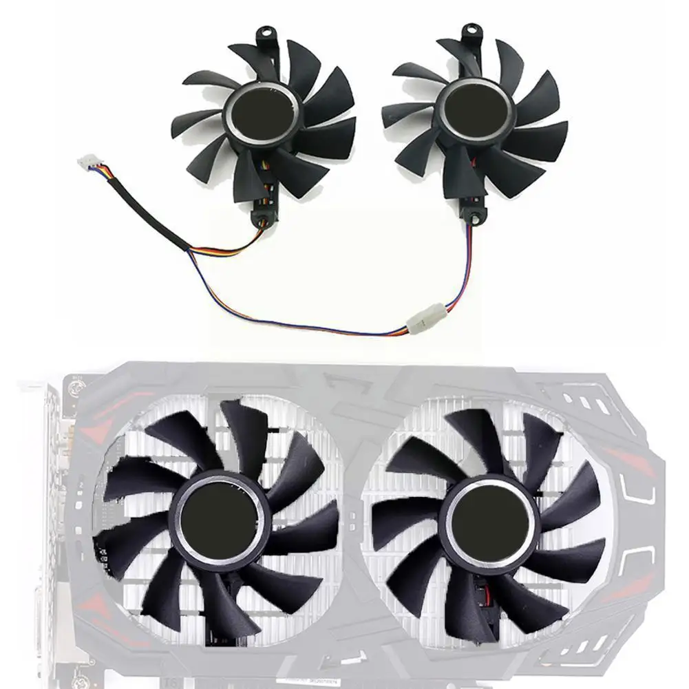 Новый охлаждающий вентилятор для красочной модели P106-100 GTX1060 графический карты