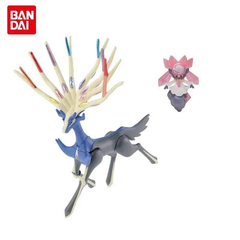 Bandai Original Pokemon The Movie Diancie And The Cocoon Of Destruction Xerneas Anime Action Toy Figures Model Toys For Childr Aliexpress Toys Hobbies