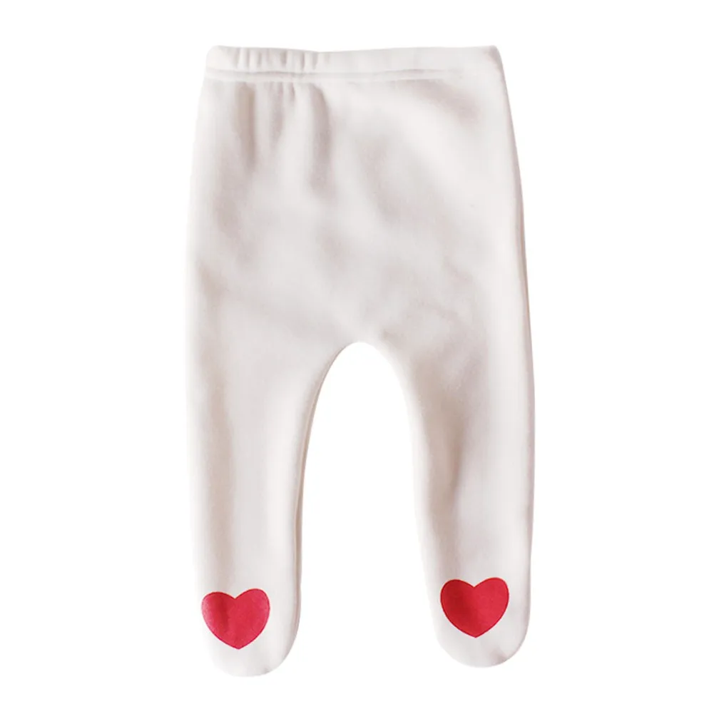 

Winter Newborn Baby Boy Girl Love Print Tights Cotton Baby Girls Pantyhose Kids Infant Collant Pantyhose Bottoms