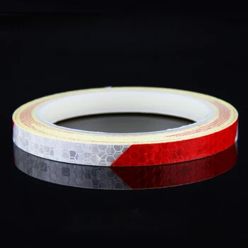 

1x 8m Car Reflective Rim Tape Wheel Sticker Trim Motorcycle Luminous Universal
