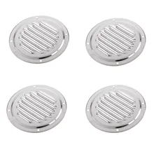 4 шт. 316 класс нержавеющей стали круглые жалюзи вентиляционное отверстие подходит для морской лодки RV Аксессуары серебро